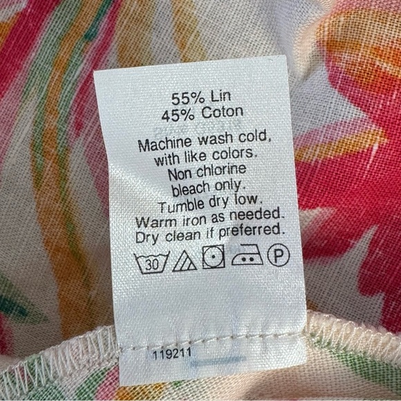 J. Crew Sleeveless Tropical Print Top - Picture 7 of 7